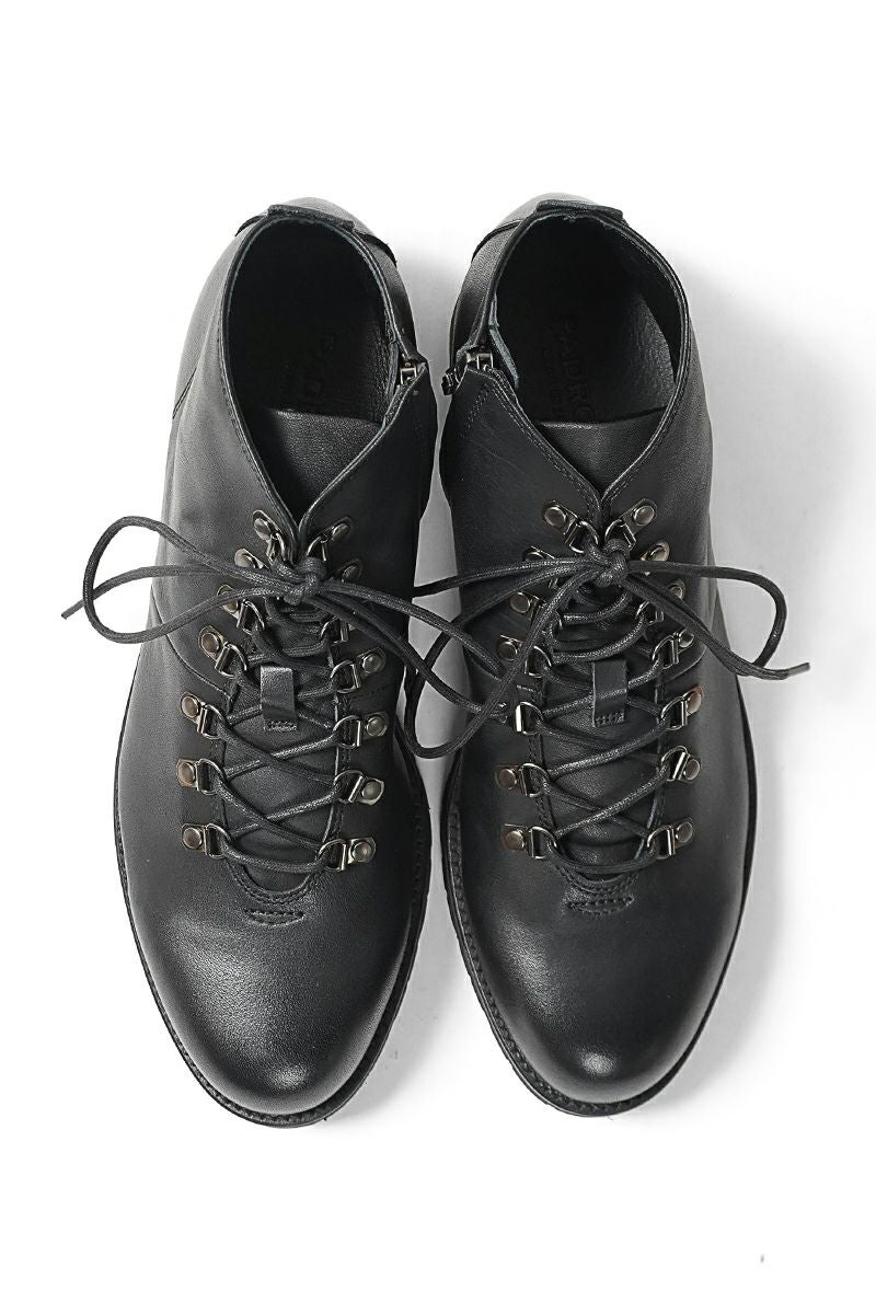 PADRONE(パドローネ) WP SIDE ZIP TREKKING BOOTS (WATER PROOF LEATHER) ウォータープルーフサイドジップトレッキングブーツ PU7358-1128-25C