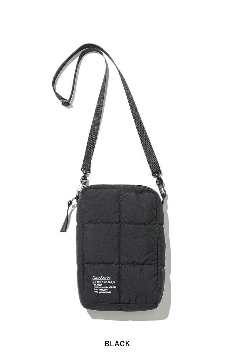 FreshService(フレッシュサービス) QUILTED CUBE BAG_S キルト キューブバッグS FSP253-90187
