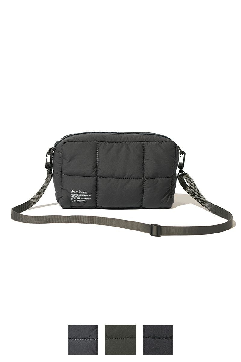 FreshService(フレッシュサービス) QUILTED CUBE BAG_M キルト キューブバッグM FSP253-90188