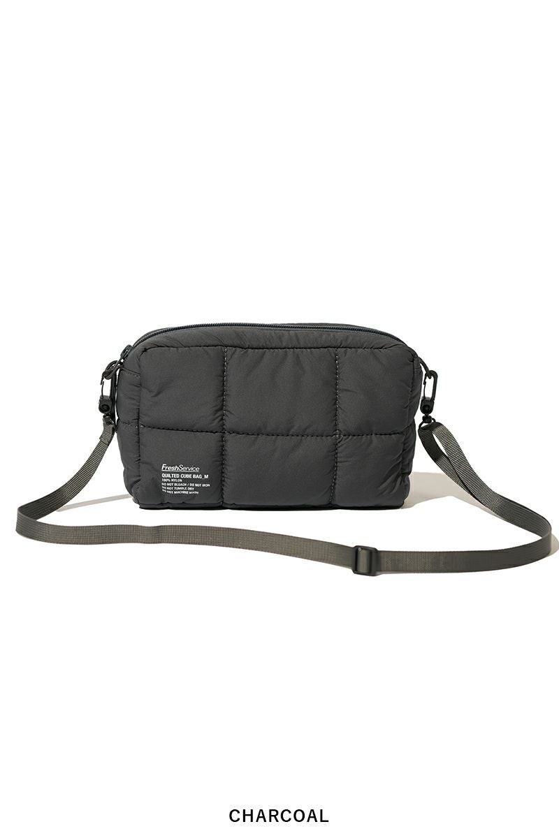 FreshService(フレッシュサービス) QUILTED CUBE BAG_M キルト キューブバッグM FSP253-90188