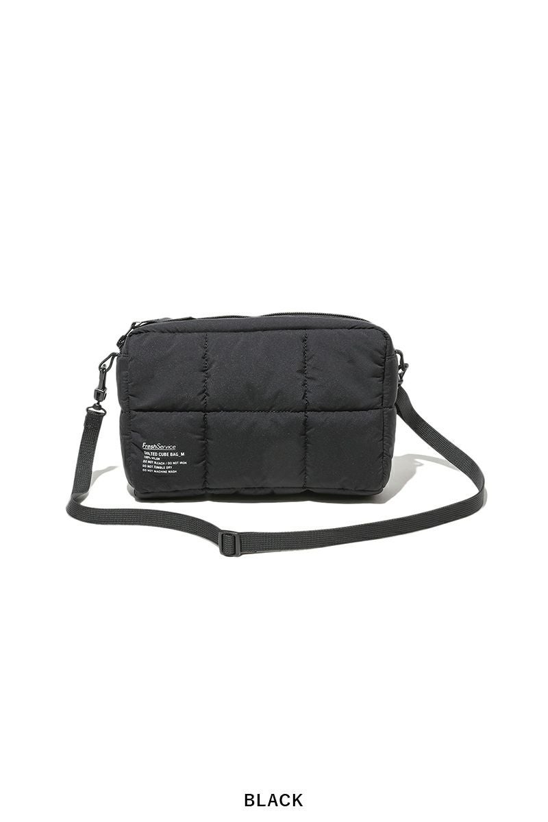 FreshService(フレッシュサービス) QUILTED CUBE BAG_M キルト キューブバッグM FSP253-90188