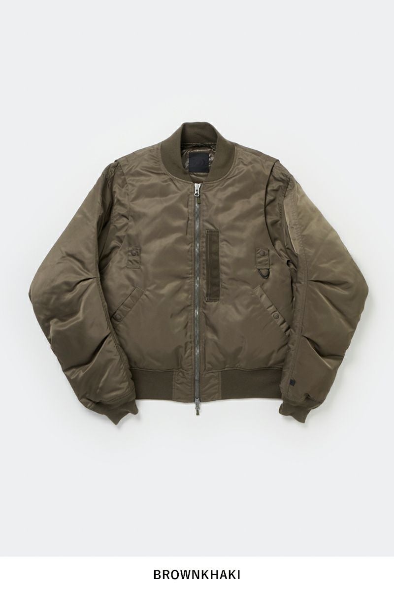 DAIWA PIER 39(ダイワピア39) TECH 2WAY MA-1 DOWN JACKET テック2ウェイMA-1ダウンジャケット BW-40025W