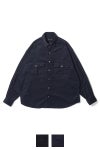 Porter Classic(ポータークラシック) ROLL UP ORGANIC CORDUROY SHIRT ロールアップ オーガニックコーデュロイシャツ BFA-P-016-3685