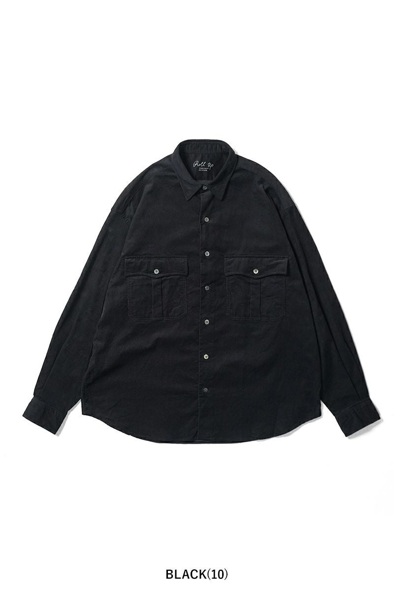 Porter Classic(ポータークラシック) ROLL UP ORGANIC CORDUROY SHIRT ロールアップ オーガニックコーデュロイシャツ PC-016-3685