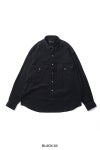 Porter Classic(ポータークラシック) ROLL UP ORGANIC CORDUROY SHIRT ロールアップ オーガニックコーデュロイシャツ BFA-P-016-3685