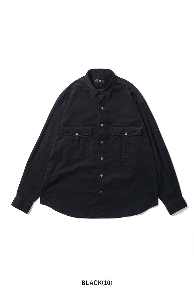 Porter Classic(ポータークラシック) ROLL UP ORGANIC CORDUROY SHIRT ロールアップ オーガニックコーデュロイシャツ BFA-P-016-3685
