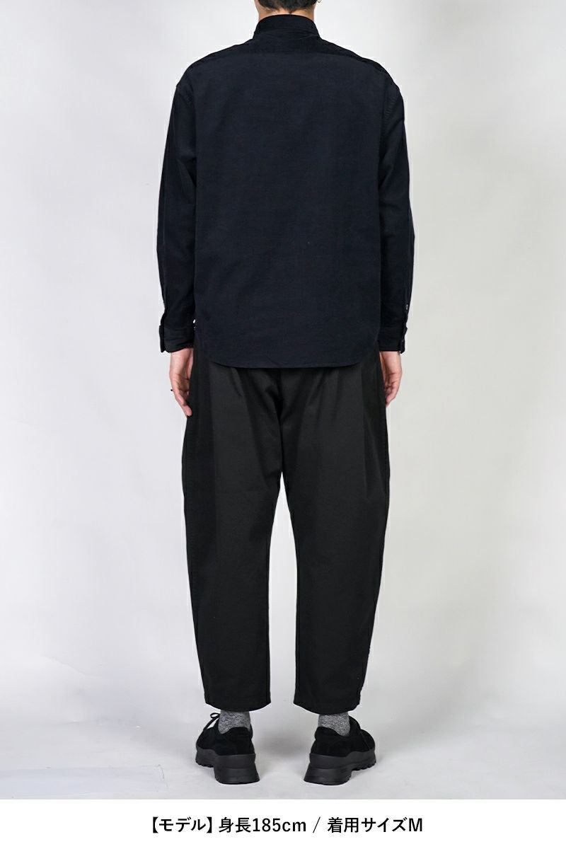 Porter Classic(ポータークラシック)ROLL UP ORGANIC CORDUROY SHIRT ロールアップ オーガニックコーデュロイシャツ PC-016-3685