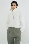 CLANE(クラネ) HALF ZIP SHORT TOPS ハーフジップショートトップス 19105-1352