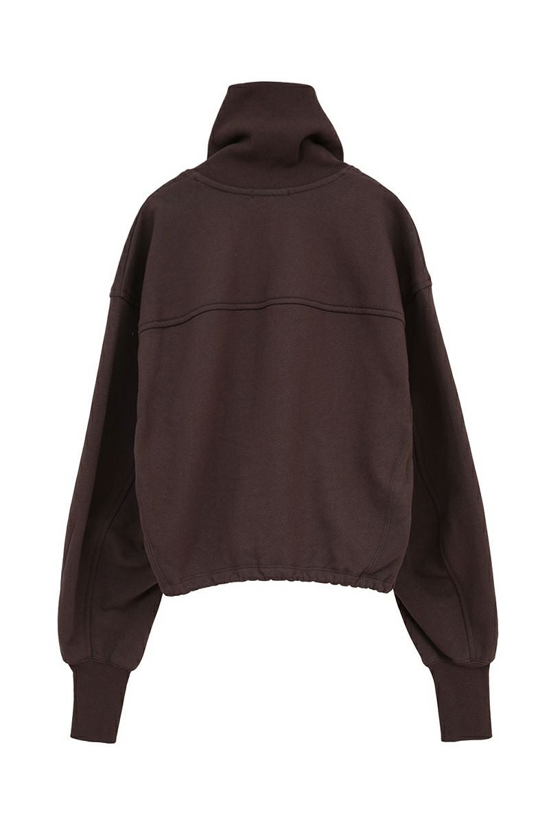 CLANE(クラネ) | CLANE(クラネ)HALF ZIP SHORT TOPS ハーフジップ