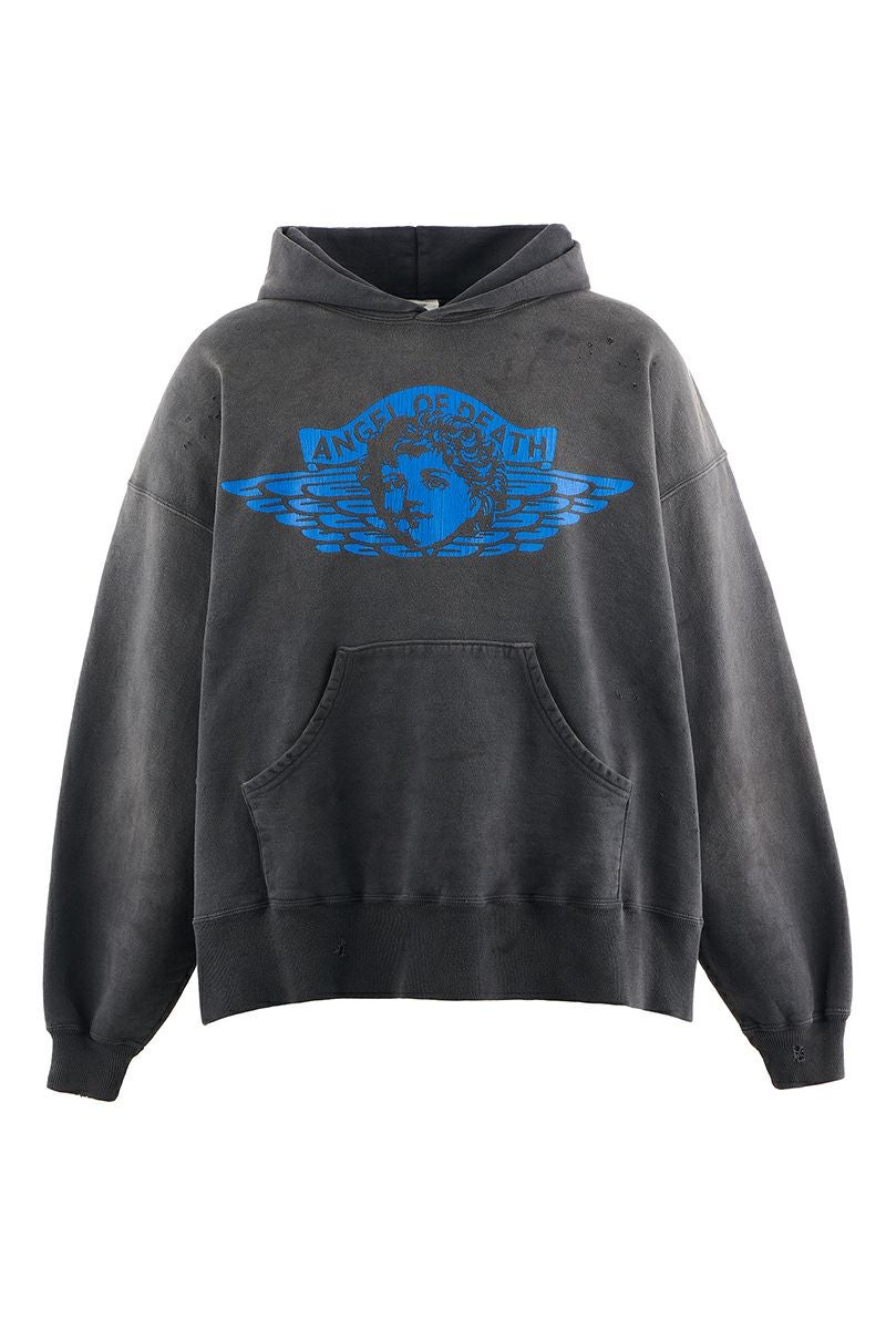 SAINT Mxxxxxx(セントマイケル) SM-HR1-0000-052 / HOODIE / ANGEL / BLACK フーディーエンジェル