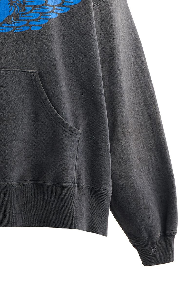 SAINT Mxxxxxx(セントマイケル) SM-HR1-0000-052 / HOODIE / ANGEL / BLACK フーディーエンジェル