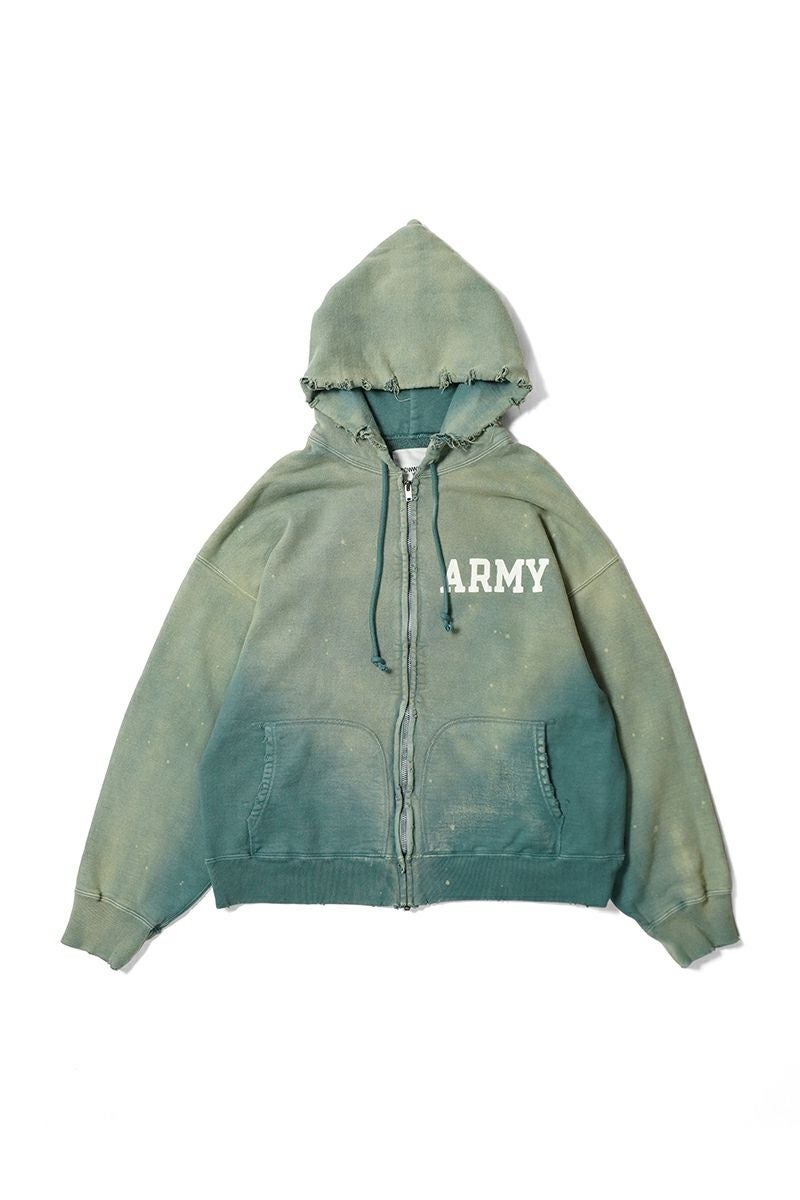 BOWWOW(バウワウ) | BOWWOW(バウワウ)ARMY ZIP HOODIE AGED アーミー