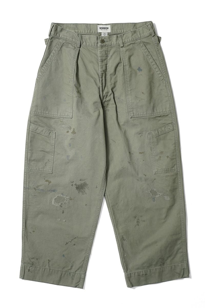 BOWWOW(バウワウ) REPAIRED USAF MECHANIC PANTS リペア―ドアメリカ空軍メカニックパンツ BW252-RUMP