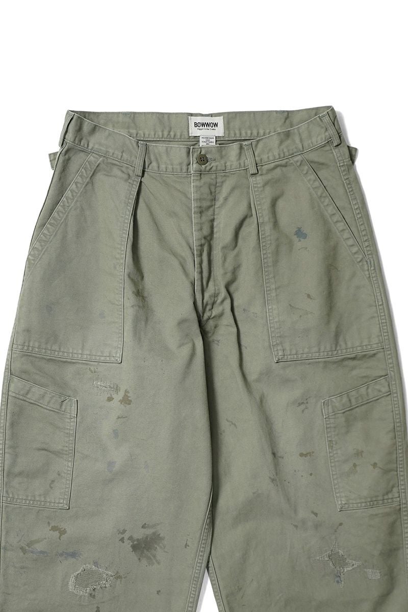 BOWWOW(バウワウ) REPAIRED USAF MECHANIC PANTS リペア―ドアメリカ空軍メカニックパンツ BW252-RUMP