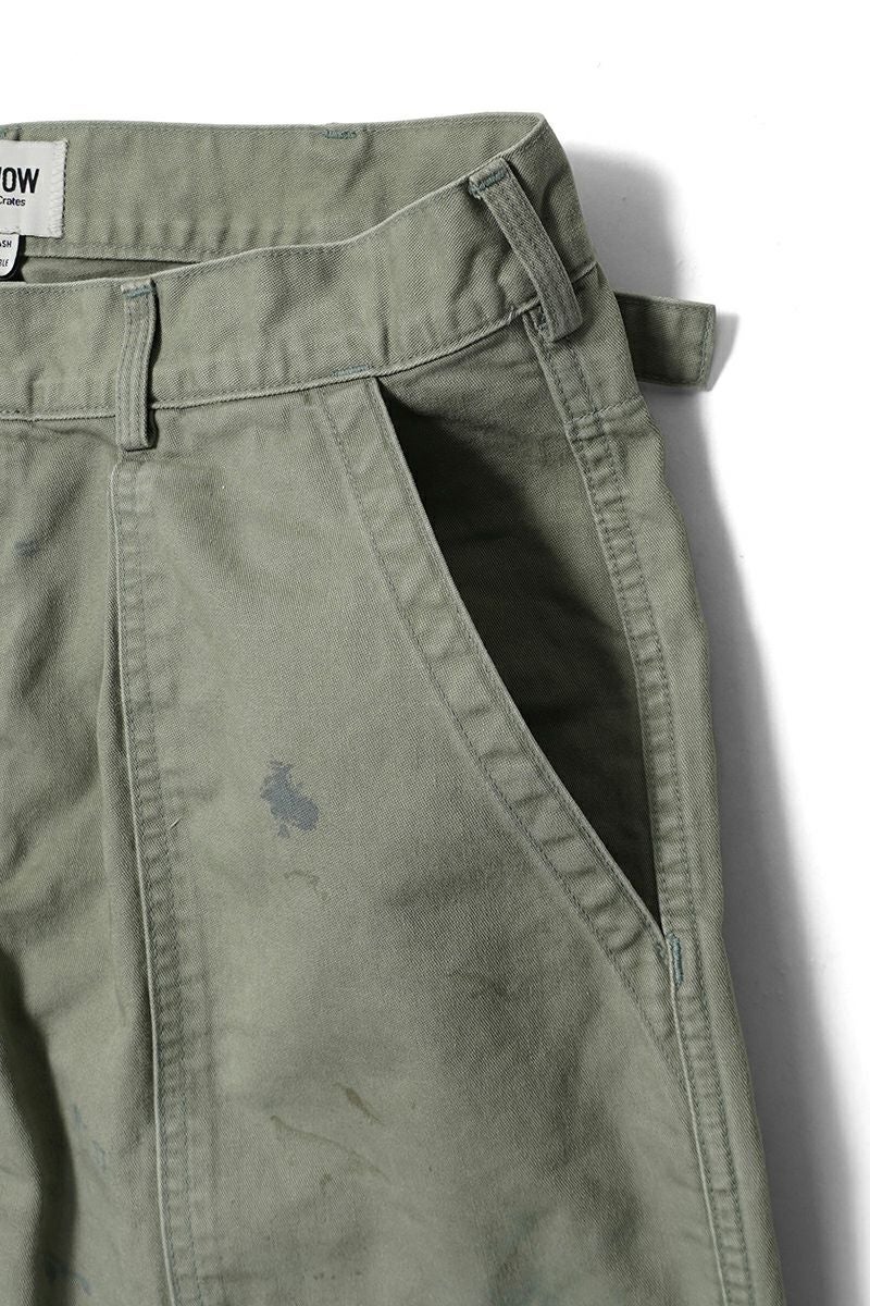 BOWWOW(バウワウ) REPAIRED USAF MECHANIC PANTS リペア―ドアメリカ空軍メカニックパンツ BW252-RUMP