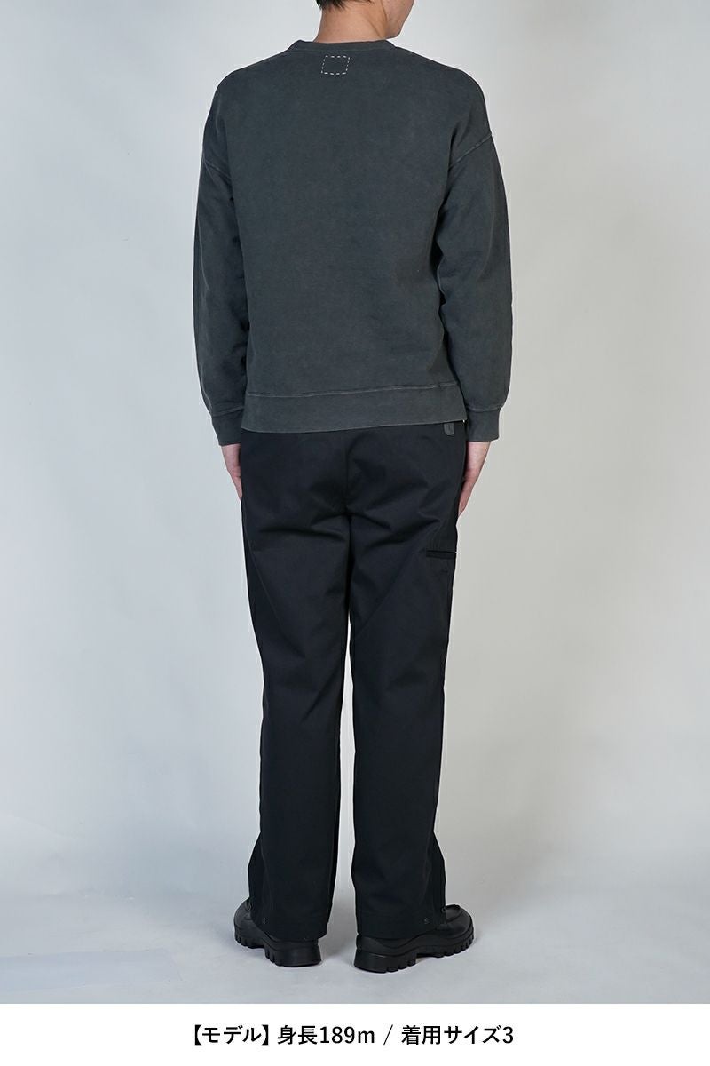 visvim(ビズビム) JUMBO SB SWEAT L/S DMGD ジャンボスウェット長袖ダメージド 0125205010019