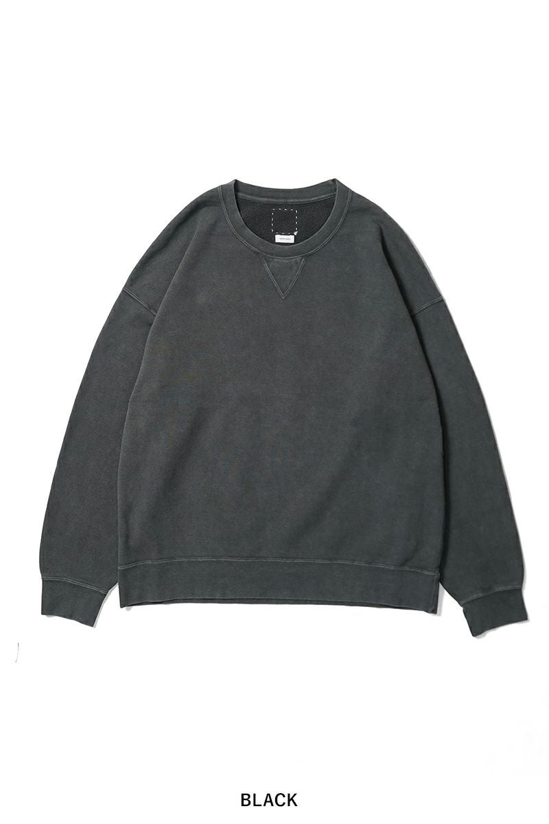 visvim(ビズビム) JUMBO SB SWEAT L/S DMGD ジャンボスウェット長袖ダメージド 0125205010019