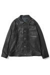 Porter Classic(ポータークラシック)LEATHER JACKET W / SILVER BUTTONS (ENTREFINO) レザージャケット シルバーボタン エントルフィーノ PC-017-3590