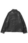 Porter Classic(ポータークラシック)LEATHER JACKET W / SILVER BUTTONS (ENTREFINO) レザージャケット シルバーボタン エントルフィーノ PC-017-3590