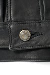 Porter Classic(ポータークラシック)LEATHER JACKET W / SILVER BUTTONS (ENTREFINO) レザージャケット シルバーボタン エントルフィーノ PC-017-3590