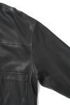 Porter Classic(ポータークラシック)LEATHER JACKET W / SILVER BUTTONS (ENTREFINO) レザージャケット シルバーボタン エントルフィーノ PC-017-3590