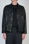 Porter Classic(ポータークラシック)LEATHER JACKET W / SILVER BUTTONS (ENTREFINO) レザージャケット シルバーボタン エントルフィーノ PC-017-3590