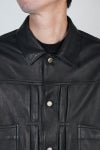 Porter Classic(ポータークラシック)LEATHER JACKET W / SILVER BUTTONS (ENTREFINO) レザージャケット シルバーボタン エントルフィーノ PC-017-3590