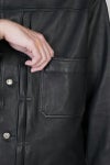 Porter Classic(ポータークラシック)LEATHER JACKET W / SILVER BUTTONS (ENTREFINO) レザージャケット シルバーボタン エントルフィーノ PC-017-3590