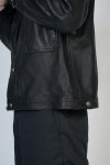 Porter Classic(ポータークラシック)LEATHER JACKET W / SILVER BUTTONS (ENTREFINO) レザージャケット シルバーボタン エントルフィーノ PC-017-3590