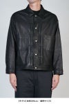 Porter Classic(ポータークラシック)LEATHER JACKET W / SILVER BUTTONS (ENTREFINO) レザージャケット シルバーボタン エントルフィーノ PC-017-3590