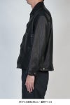Porter Classic(ポータークラシック)LEATHER JACKET W / SILVER BUTTONS (ENTREFINO) レザージャケット シルバーボタン エントルフィーノ PC-017-3590