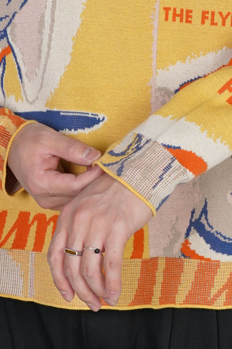 Porter Classic(ポータークラシック) DISNEY VP PC KNIT COLLECTION CREWNECK DUMBO ディズニーヴィンテージポスターポータークラシックニットコレクション クルーネック ダンボ PC-030-3672