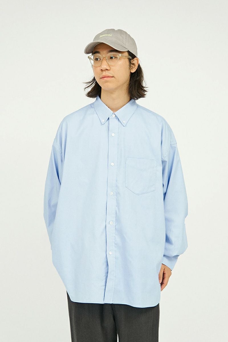 FreshService(フレッシュサービス) DRY OXFORD CORPORATE L/S B.D SHIRT ドライオックスフォード コーポレート長袖ボタンダウンシャツ FSC254-50025B