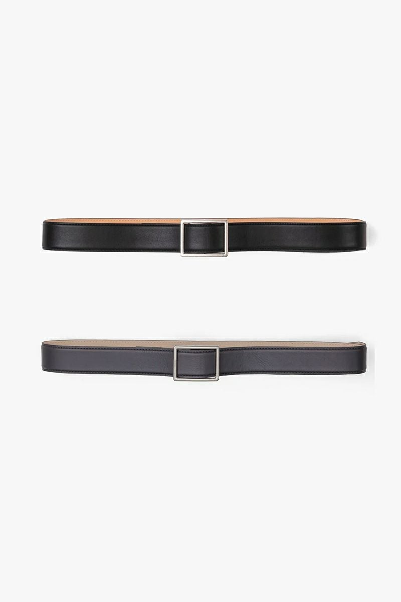 Graphpaper(グラフペーパー) Holeless Leather Classic Belt ホールレスレザークラシックベルト GU254-90033B
