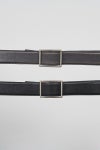 Graphpaper(グラフペーパー) Holeless Leather Classic Belt ホールレスレザークラシックベルト GU254-90033B