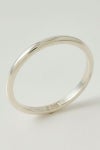 JUHA(ユハ) RING - FLAT - SILVER リング フラット シルバー 10000901-1