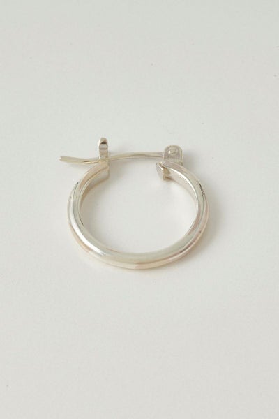 JUHA(ユハ) PIERCE - FLAT - SILVER ピアス フラット シルバー 10000902-1
