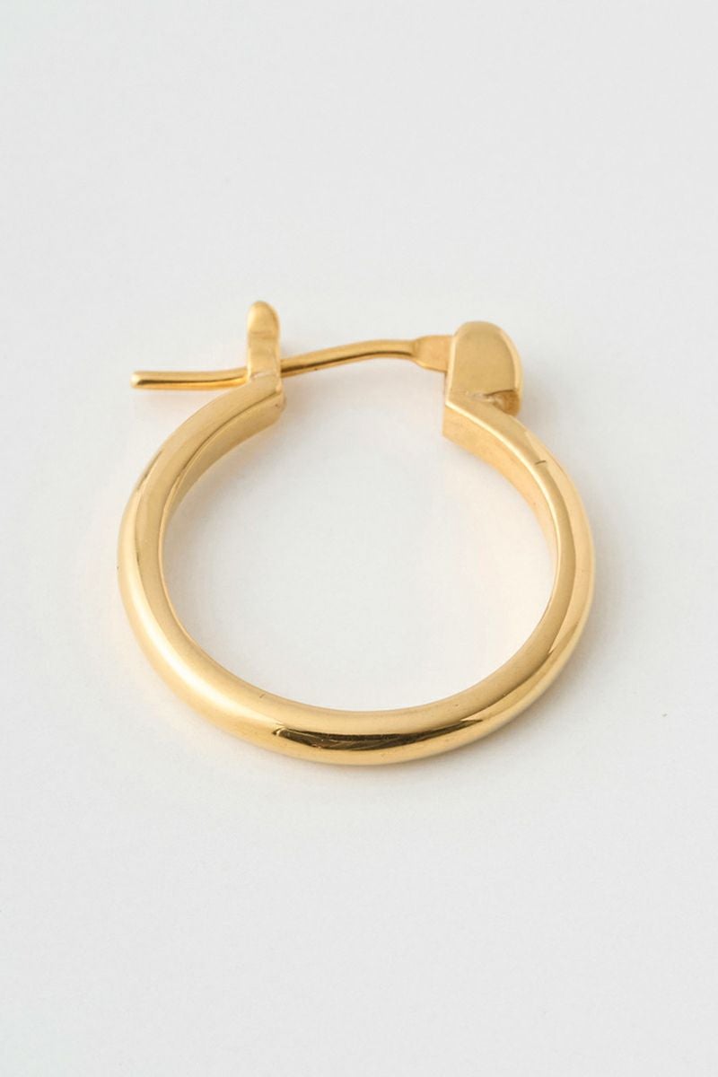 JUHA(ユハ) PIERCE - FLAT - GOLD ピアス フラット ゴールド 10000902-2