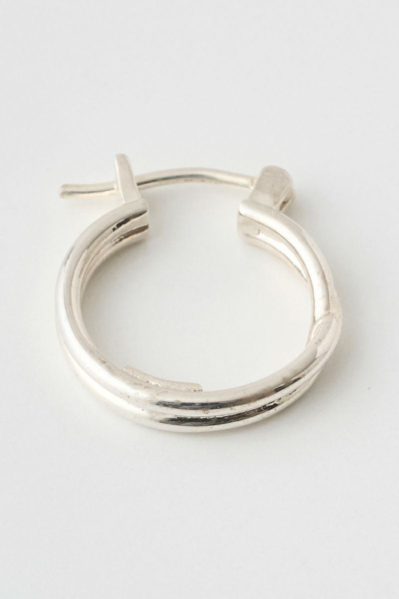 JUHA(ユハ) PIERCE - CROSS - SILVER ピアス クロス シルバー 10000921-1