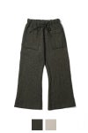 kengo(ケンゴ) cotton wool bokomoko loose flare pants コットンウールボコモコルーズフレアパンツ K25FW-PA5
