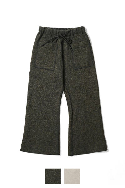 kengo(ケンゴ) cotton wool bokomoko loose flare pants コットンウールボコモコルーズフレアパンツ K25FW-PA5