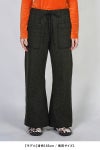 kengo(ケンゴ) cotton wool bokomoko loose flare pants コットンウールボコモコルーズフレアパンツ K25FW-PA5