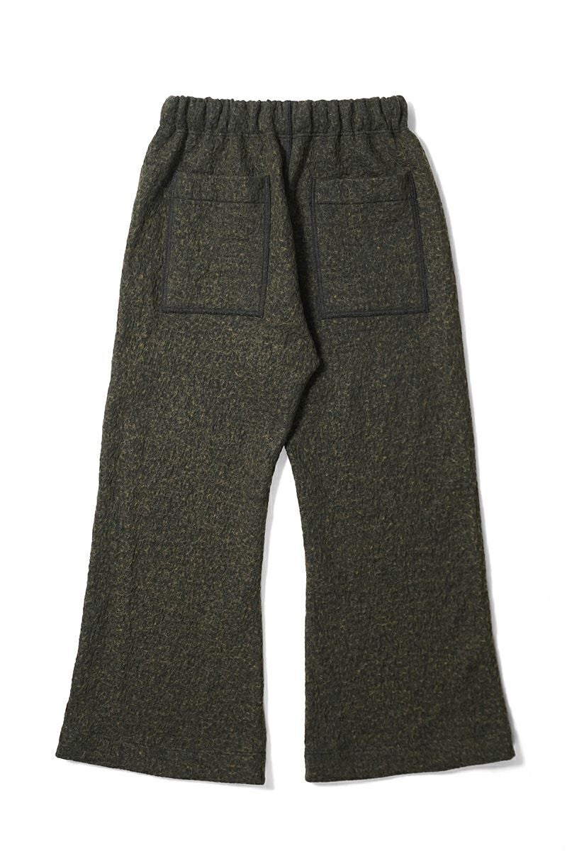kengo(ケンゴ) cotton wool bokomoko loose flare pants コットンウールボコモコルーズフレアパンツ K25FW-PA5