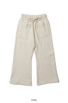 kengo(ケンゴ) cotton wool bokomoko loose flare pants コットンウールボコモコルーズフレアパンツ K25FW-PA5