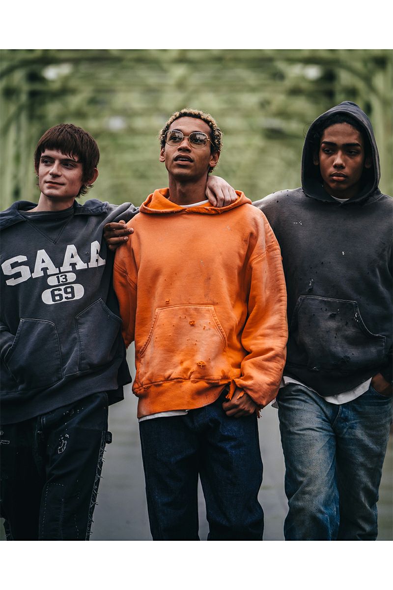 SAINT Mxxxxxx(セントマイケル) SM-HR1-0000-C58 / BerBerJin AFTER HOODED / DBL / FC / SAA / BLK ベルベルジン アフターフーディー