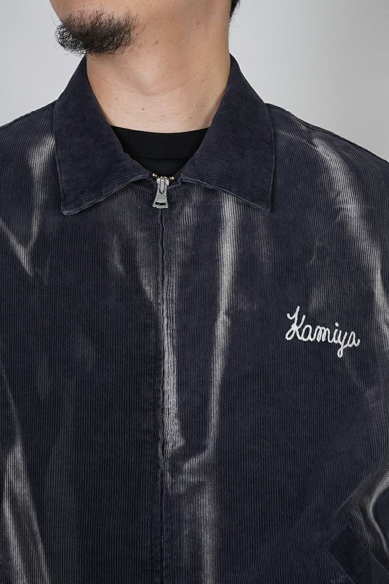 KAMIYA(カミヤ) Sun-Faded Corduroy Work Blouson サンフェイディッド コーデュロイ ワークブルゾン G15BL033