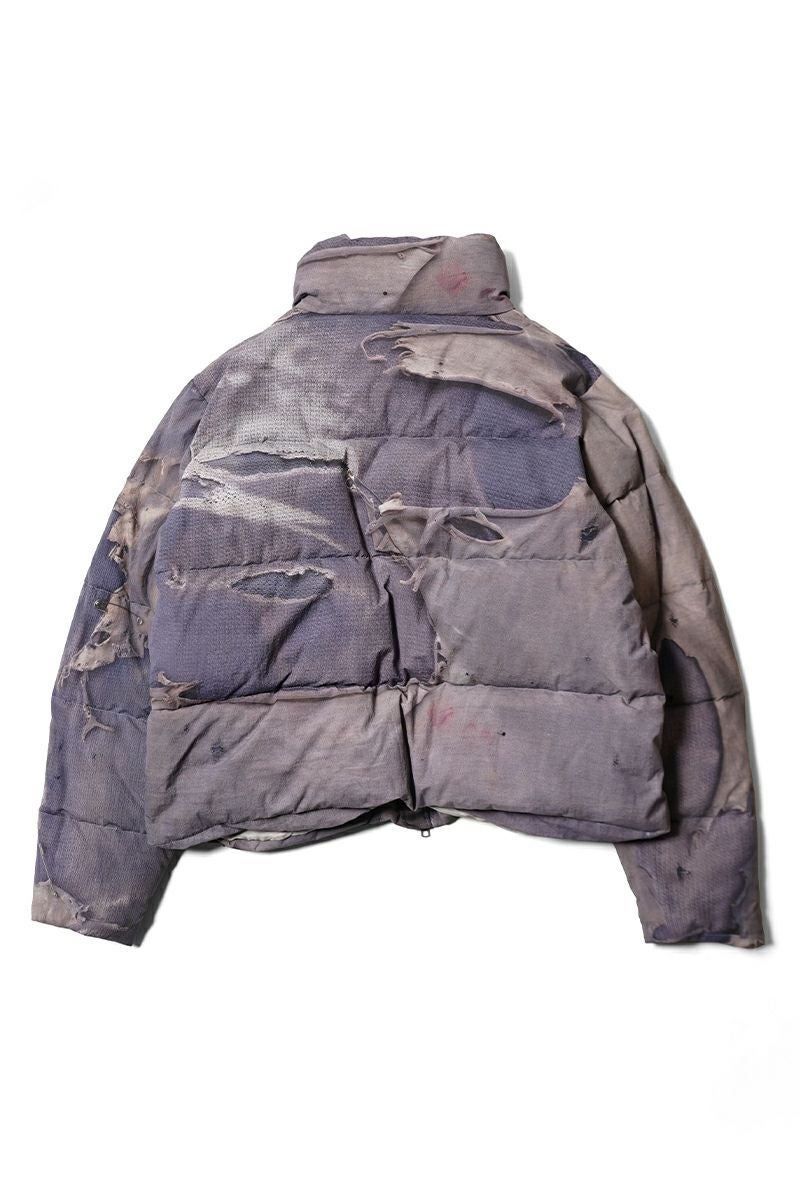 KAMIYA(カミヤ) Trompe-l'oeil Print Down Jacket トロンプ・ルイユ プリントダウンジャケット G15BL111