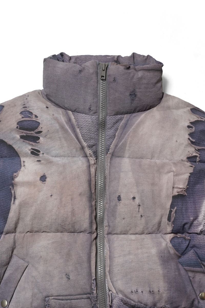 KAMIYA(カミヤ) Trompe-l'oeil Print Down Jacket トロンプ・ルイユ プリントダウンジャケット G15BL111