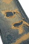 KAMIYA(カミヤ) BORO Bootcut Wide Jeans ボロブーツカットワイドジーンズ G15PT053