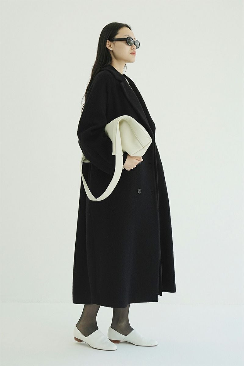 CLANE(クラネ) DOUBLE WOOL LONG COAT ダブルウールロングコート 19101-0042